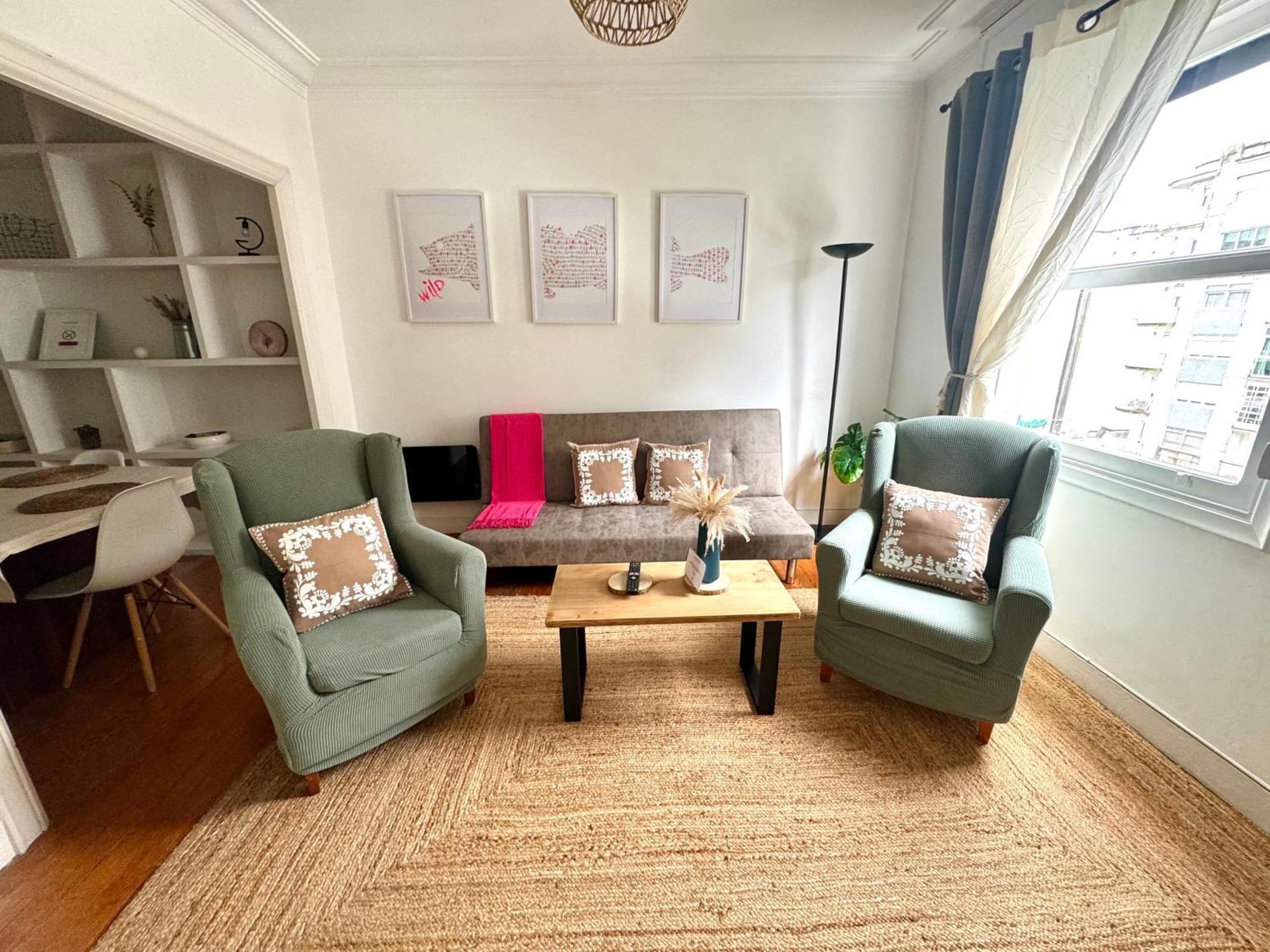 Marukichan, Apartamento En El Centro De Vigo Luaran gambar